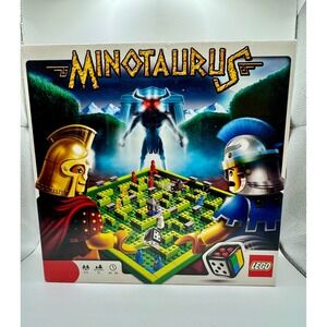 LEGO Minotaurus Board Game 3841 Greek Mythology Labyrinth Strategy Complete Set
